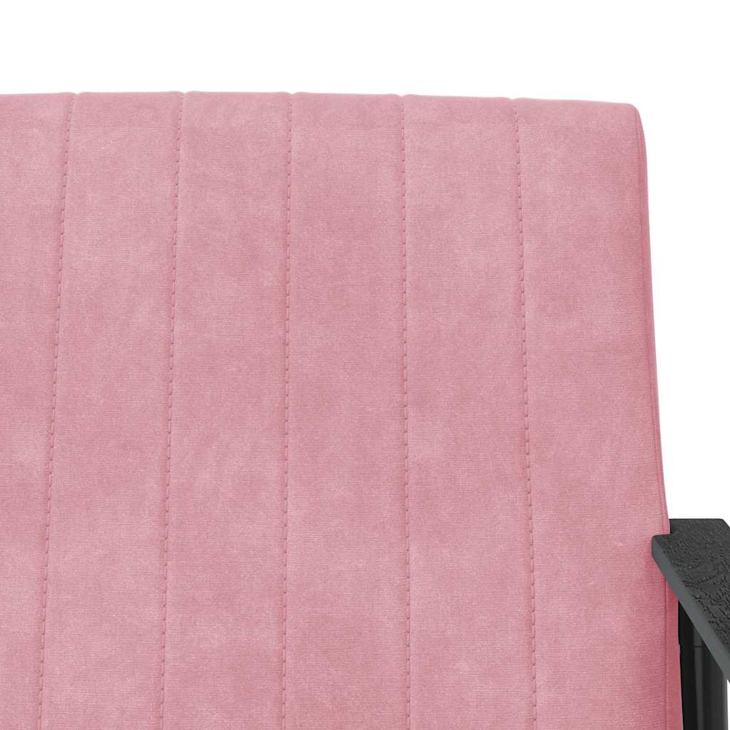 poltrona Rosa 59 x 75 x 78 cm Velluto