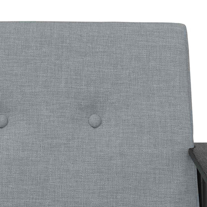 poltrona Grigio chiaro 59 x 75 x 78 cm Tessuto