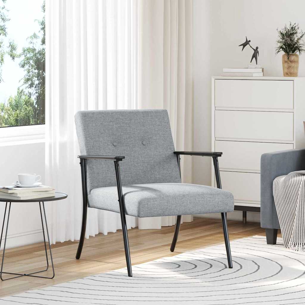 poltrona Grigio chiaro Tessuto