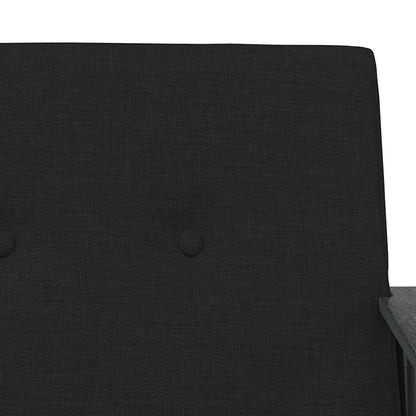 poltrona Nero 59 x 75 x 78 cm Tessuto