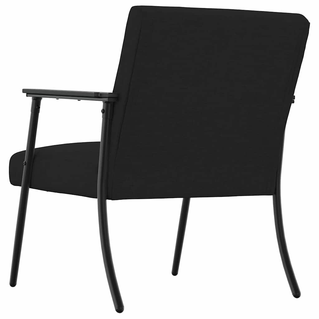 poltrona Nero 59 x 75 x 78 cm Tessuto