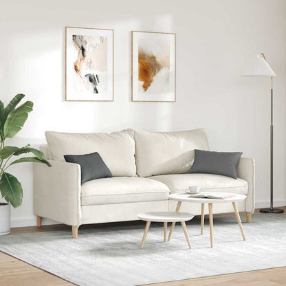 Cuscini da Divano 2 pcs Grigio scuro 50 x 30 cm Tessuto | homemem39