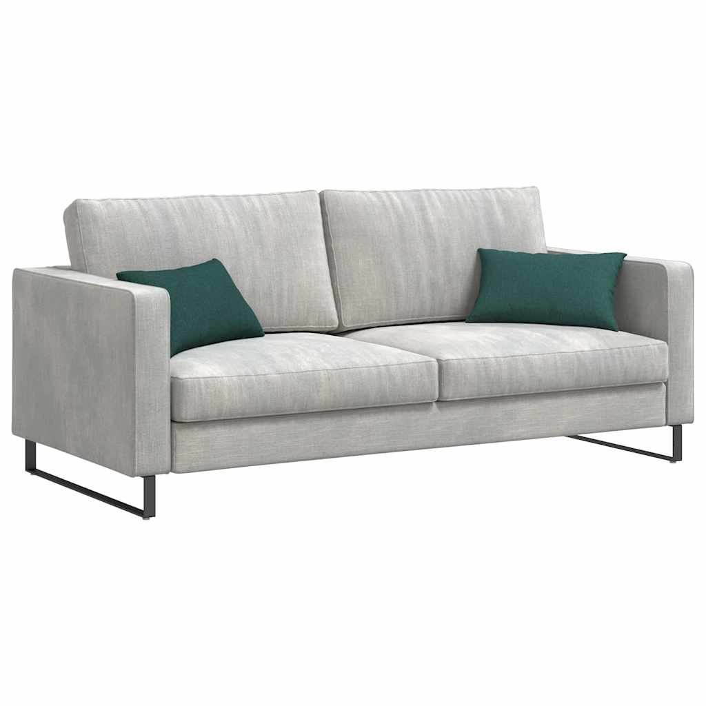 Cuscini da Divano 2 pcs Verde Scuro 50 x 30 cm Tessuto | homemem39