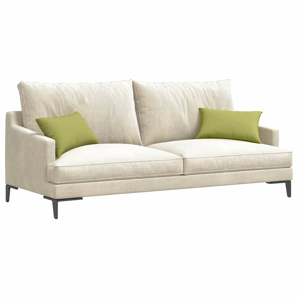 Cuscini da Divano 2 pcs Verde chiaro 50 x 30 cm Tessuto | homemem39
