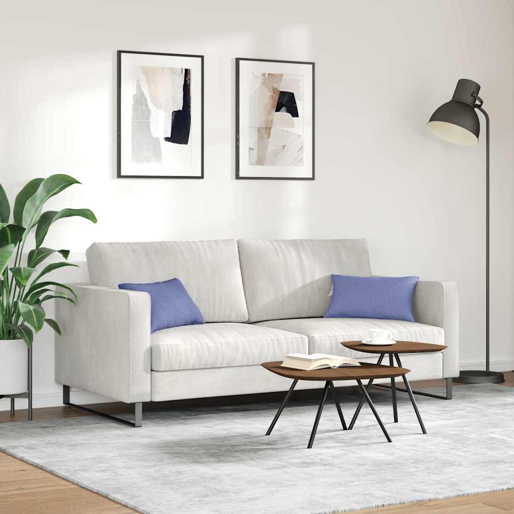 Cuscini da Divano 2 pcs Blu jeans 50 x 30 cm Tessuto | homemem39