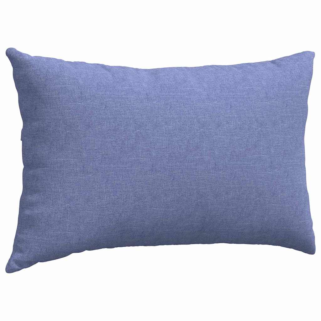 Cuscini da Divano 2 pcs Blu jeans 50 x 30 cm Tessuto | homemem39