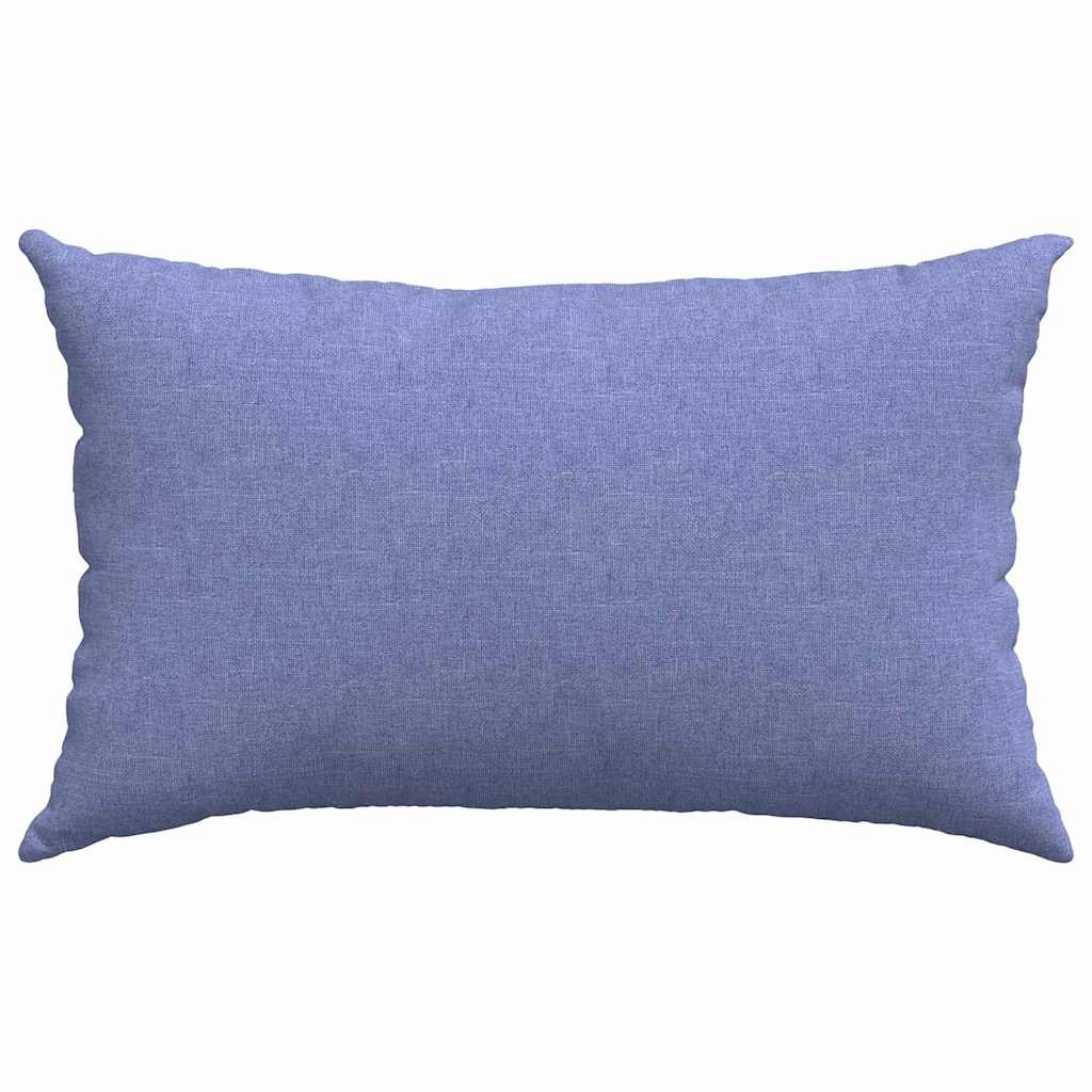 Cuscini da Divano 2 pcs Blu jeans 50 x 30 cm Tessuto | homemem39