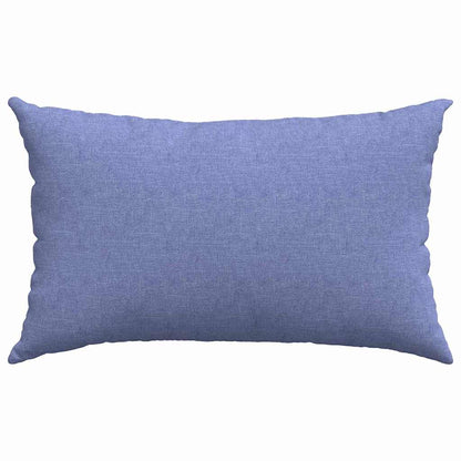 Cuscini da Divano 2 pcs Blu jeans 50 x 30 cm Tessuto | homemem39