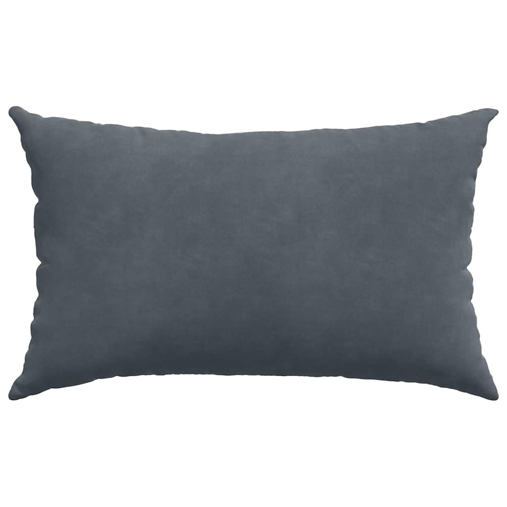 Cuscini da Divano 2 pcs Grigio scuro 50 x 30 cm | homemem39