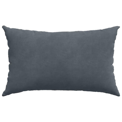 Cuscini da Divano 2 pcs Grigio scuro 50 x 30 cm | homemem39