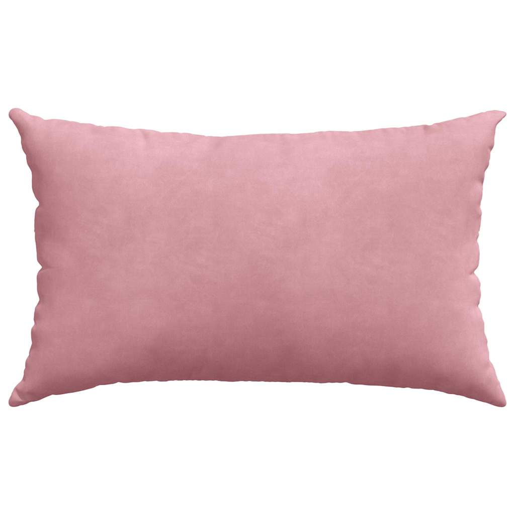 Cuscini da Divano 2 pcs Rosa 50 x 30 cm Tessuto in Cords | homemem39