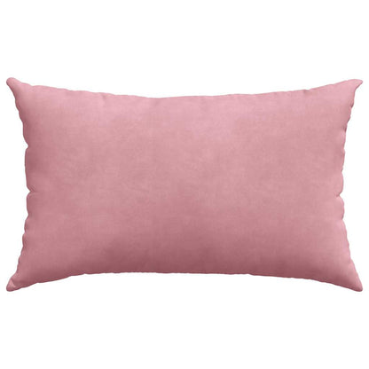 Cuscini da Divano 2 pcs Rosa 50 x 30 cm Tessuto in Cords | homemem39