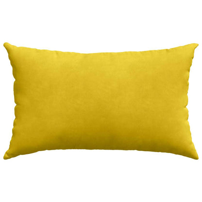 Cuscini da Divano 2 pcs Giallo 50 x 30 cm Tessuto in Cords | homemem39