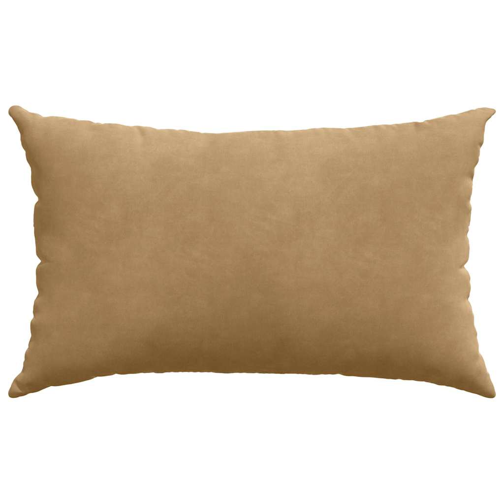 Cuscini da Divano 2 pcs Marrone 50 x 30 cm Tessuto in Cords | homemem39