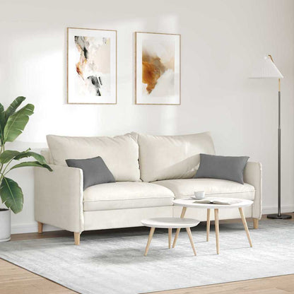 Cuscini da Divano 2 pcs Grigio scuro 50 x 30 cm Tessuto | homemem39