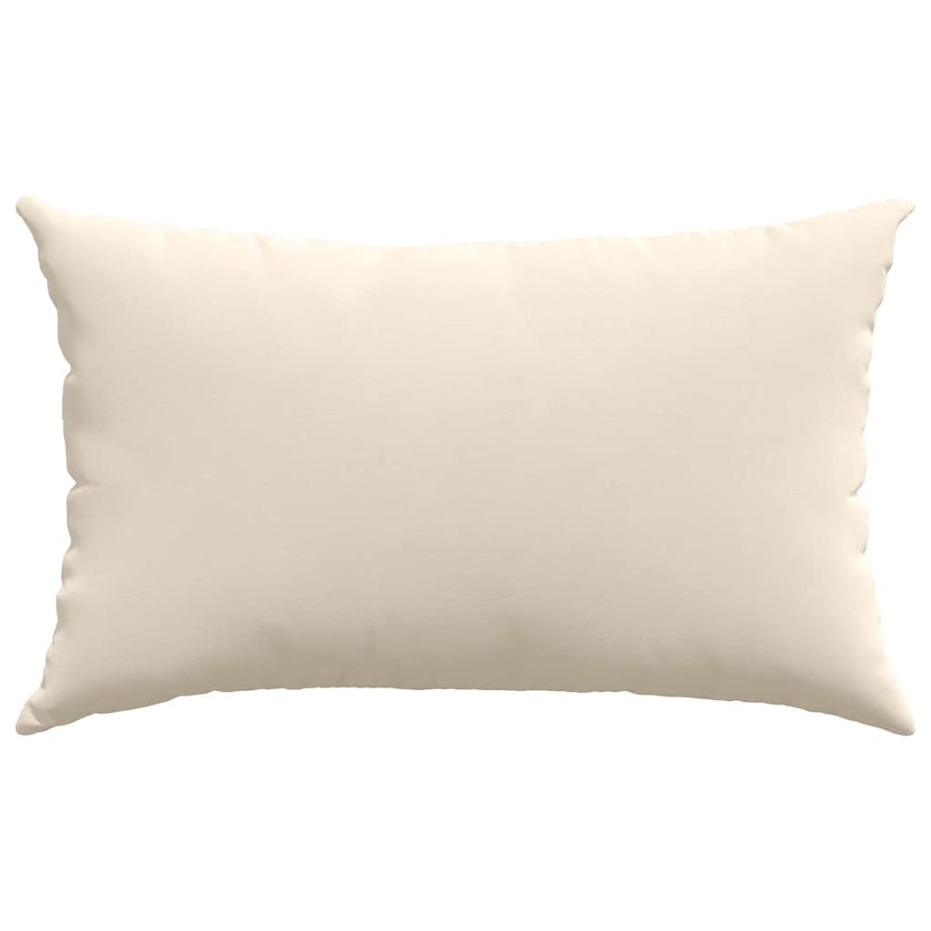 Cuscini da Divano 2 pcs Beige 50 x 30 cm Tessuto | homemem39