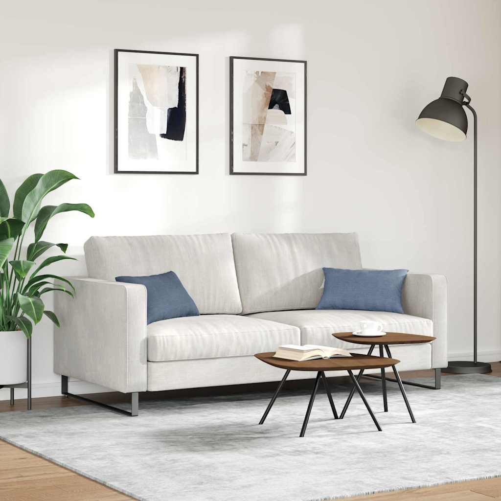 Cuscini da Divano 2 pcs Blu 50 x 30 cm Tessuto in Cords | homemem39