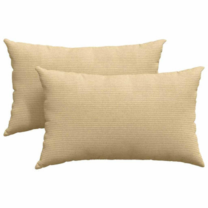 Cuscini da Divano 2 pcs Grigio Verde 50 x 30 cm | homemem39