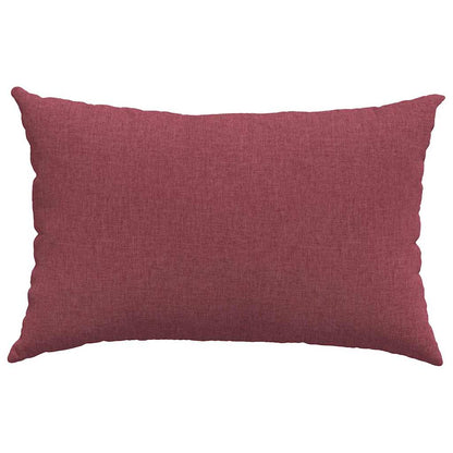 Cuscini da Divano 2 pcs Rosso Vino 60 x 40 cm Tessuto | homemem39