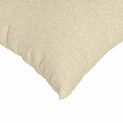 Cuscini da Divano 2 pcs Crema 60 x 40 cm Tessuto | homemem39