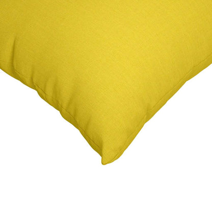 Cuscini da Divano 2 pcs Giallo Chiaro 60 x 40 cm Tessuto | homemem39