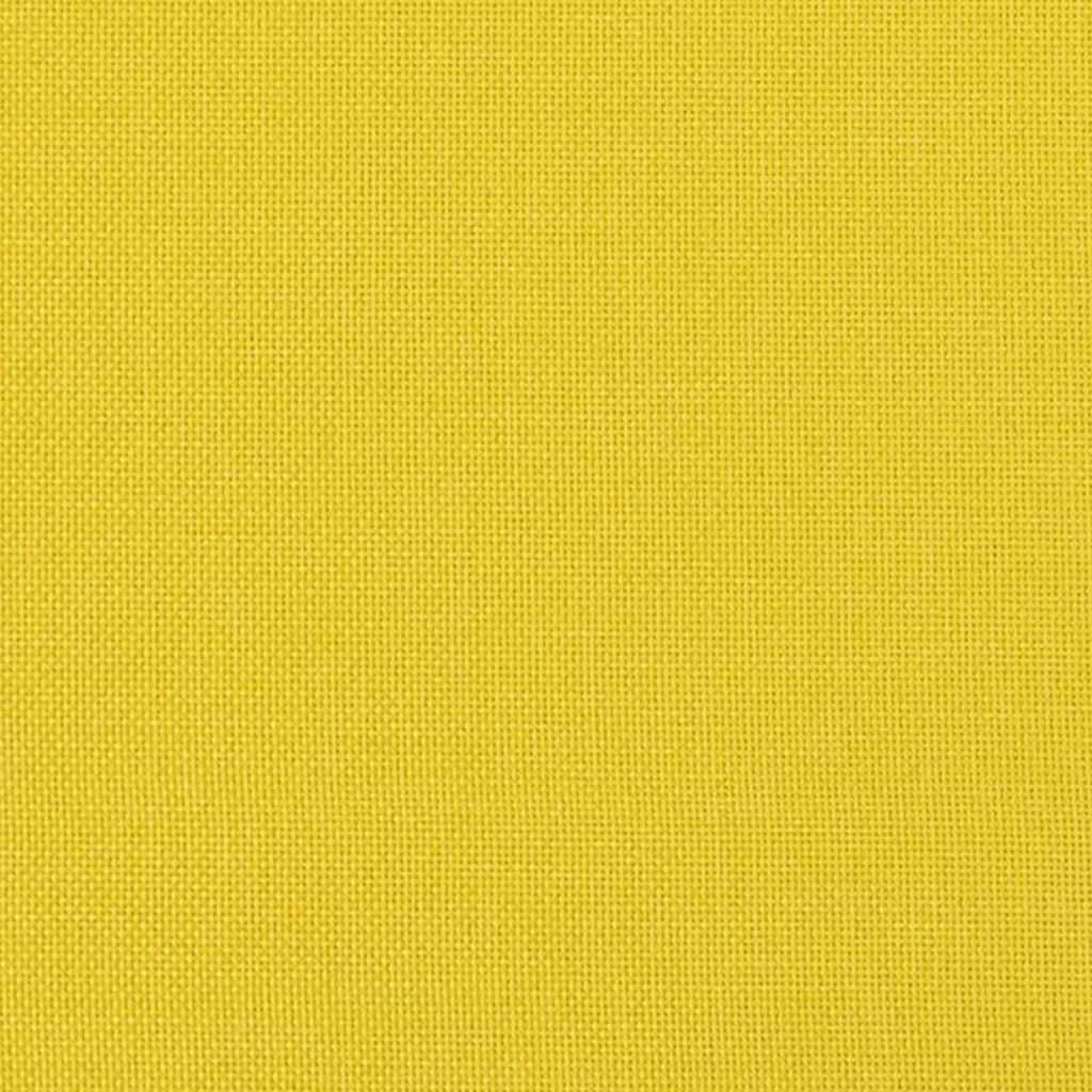 Cuscini da Divano 2 pcs Giallo Chiaro 60 x 40 cm Tessuto | homemem39