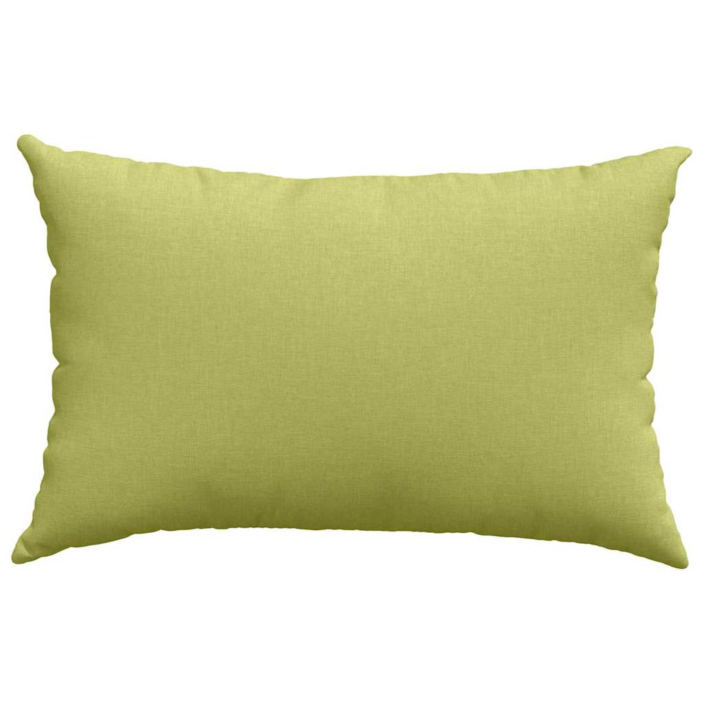 Cuscini da Divano 2 pcs Verde chiaro 60 x 40 cm Tessuto | homemem39