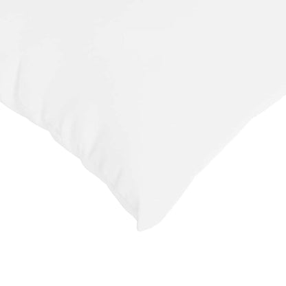 Cuscini da Divano 2 pcs Bianco 60 x 40 cm Tessuto | homemem39