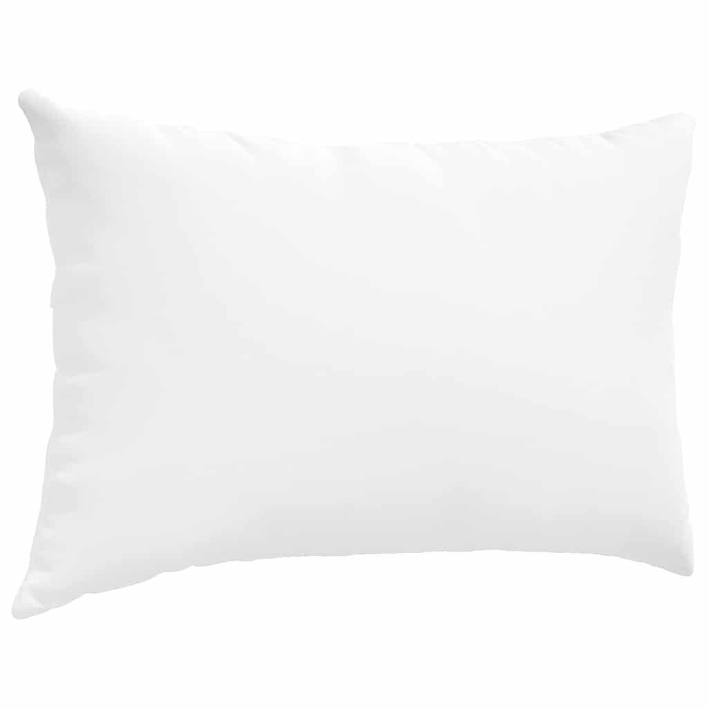 Cuscini da Divano 2 pcs Bianco 60 x 40 cm Tessuto | homemem39