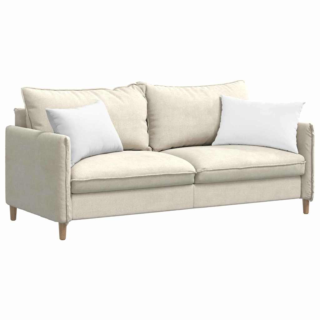 Cuscini da Divano 2 pcs Bianco 60 x 40 cm Tessuto | homemem39