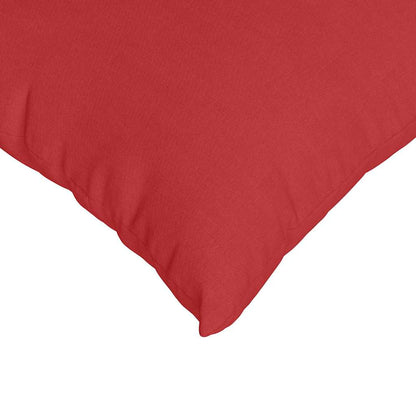 Cuscini da Divano 2 pcs Rosso 60 x 40 cm Tessuto | homemem39