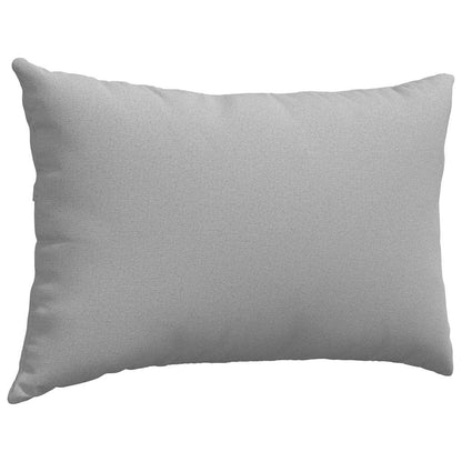 Cuscini da Divano 2 pcs Grigio Nuvola 60 x 40 cm Tessuto | homemem39