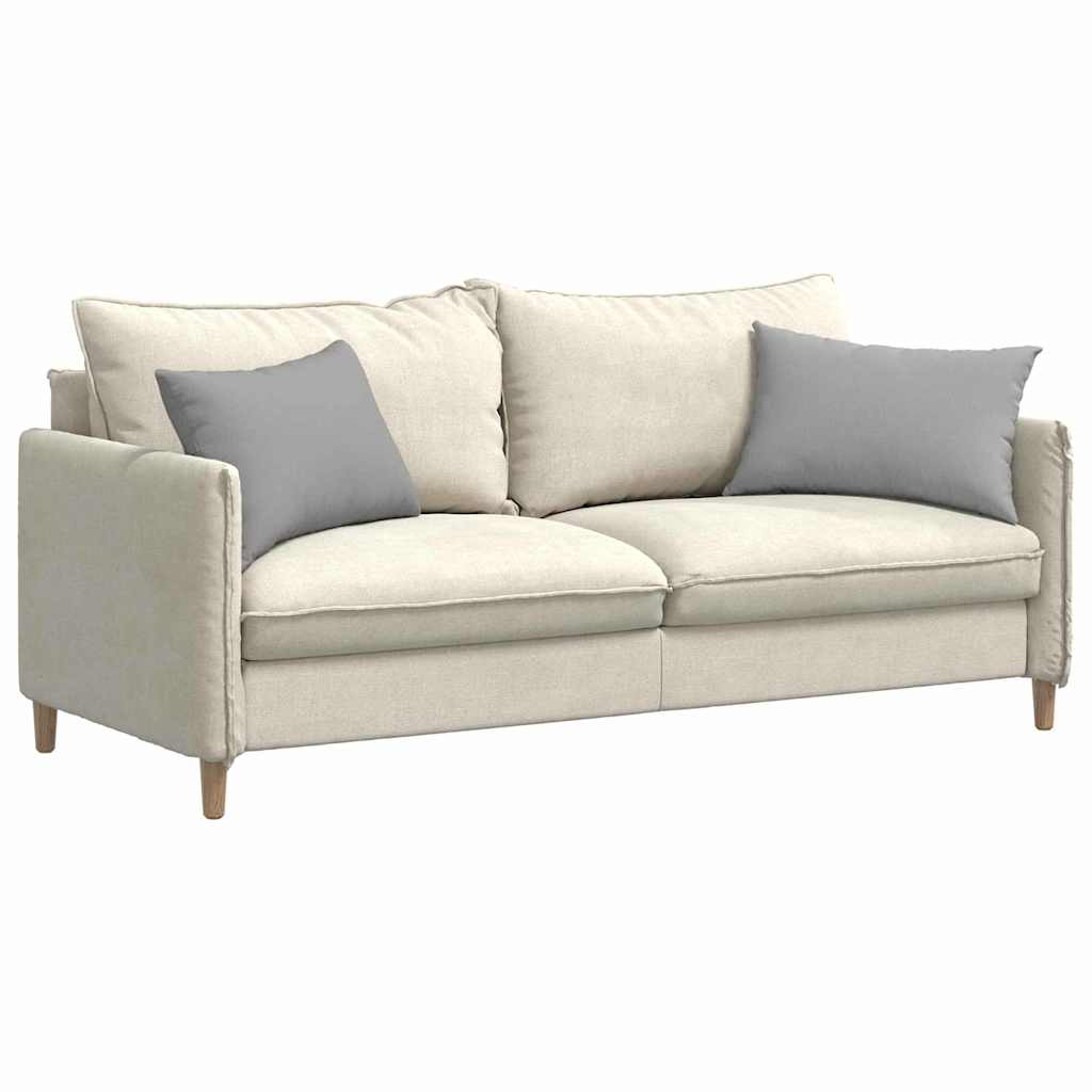 Cuscini da Divano 2 pcs Grigio Nuvola 60 x 40 cm Tessuto