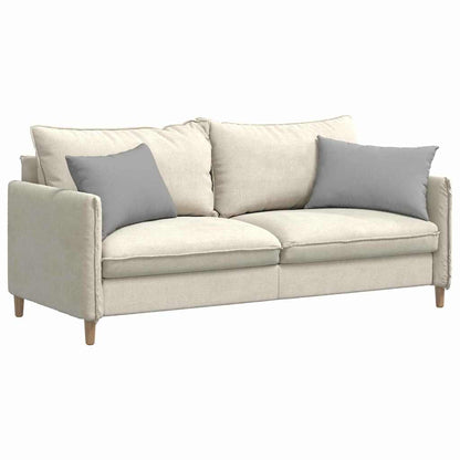 Cuscini da Divano 2 pcs Grigio Nuvola 60 x 40 cm Tessuto