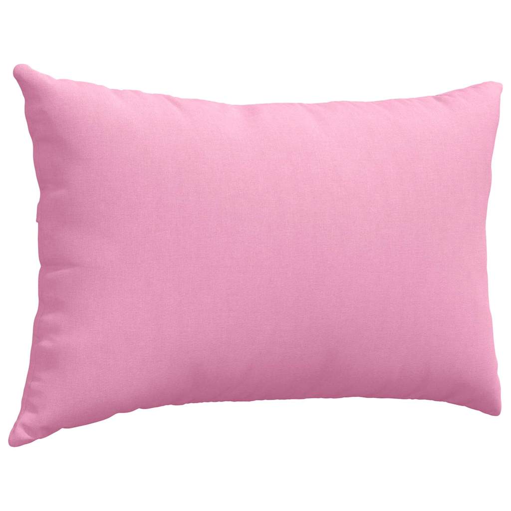 Cuscini da Divano 2 pcs Rosa 60 x 40 cm Tessuto | homemem39