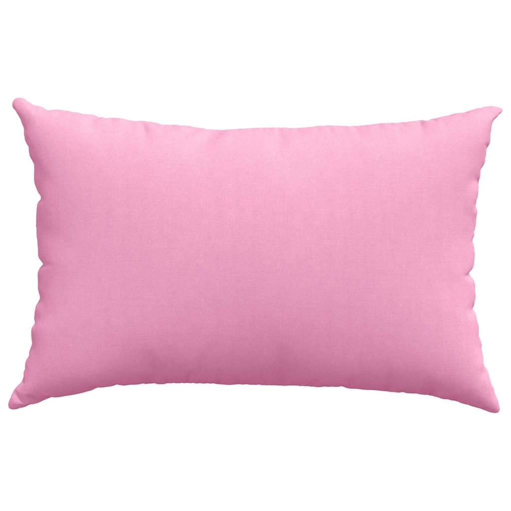Cuscini da Divano 2 pcs Rosa 60 x 40 cm Tessuto | homemem39