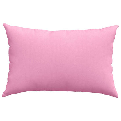 Cuscini da Divano 2 pcs Rosa 60 x 40 cm Tessuto