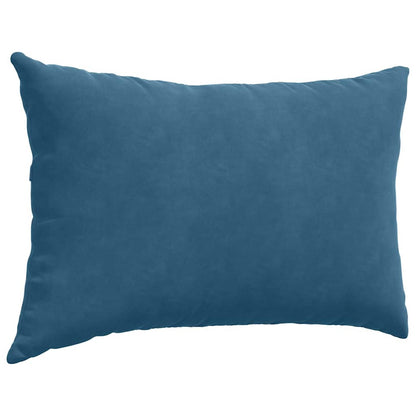 Cuscini da Divano 2 pcs Blu 60 x 40 cm Tessuto in Cords | homemem39