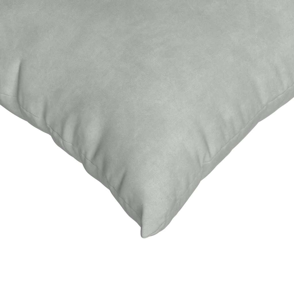 Cuscini da Divano 2 pcs Grigio chiaro 60 x 40 cm | homemem39