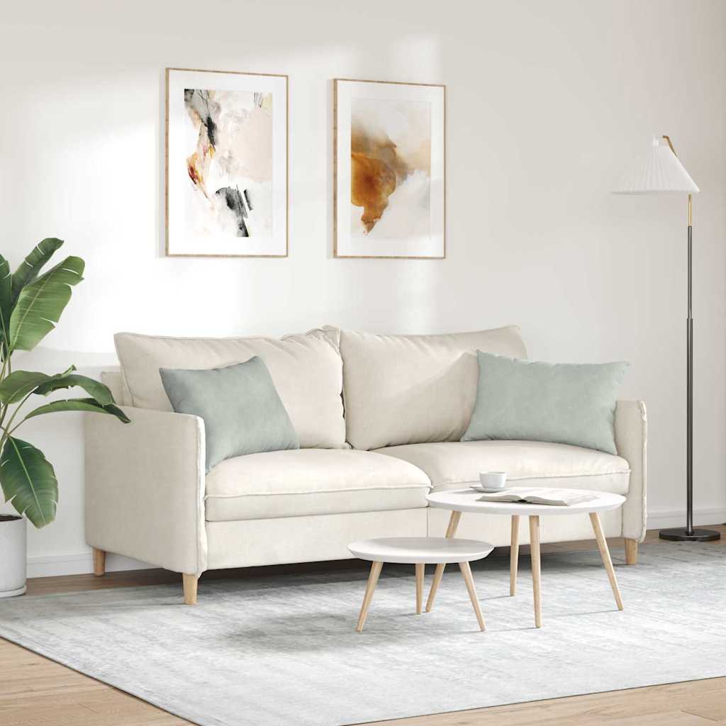 Cuscini da Divano 2 pcs Grigio chiaro 60 x 40 cm | homemem39