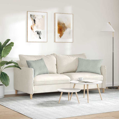 Cuscini da Divano 2 pcs Grigio chiaro 60 x 40 cm | homemem39