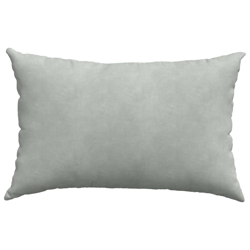 Cuscini da Divano 2 pcs Grigio chiaro 60 x 40 cm | homemem39