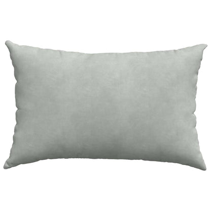 Cuscini da Divano 2 pcs Grigio chiaro 60 x 40 cm | homemem39