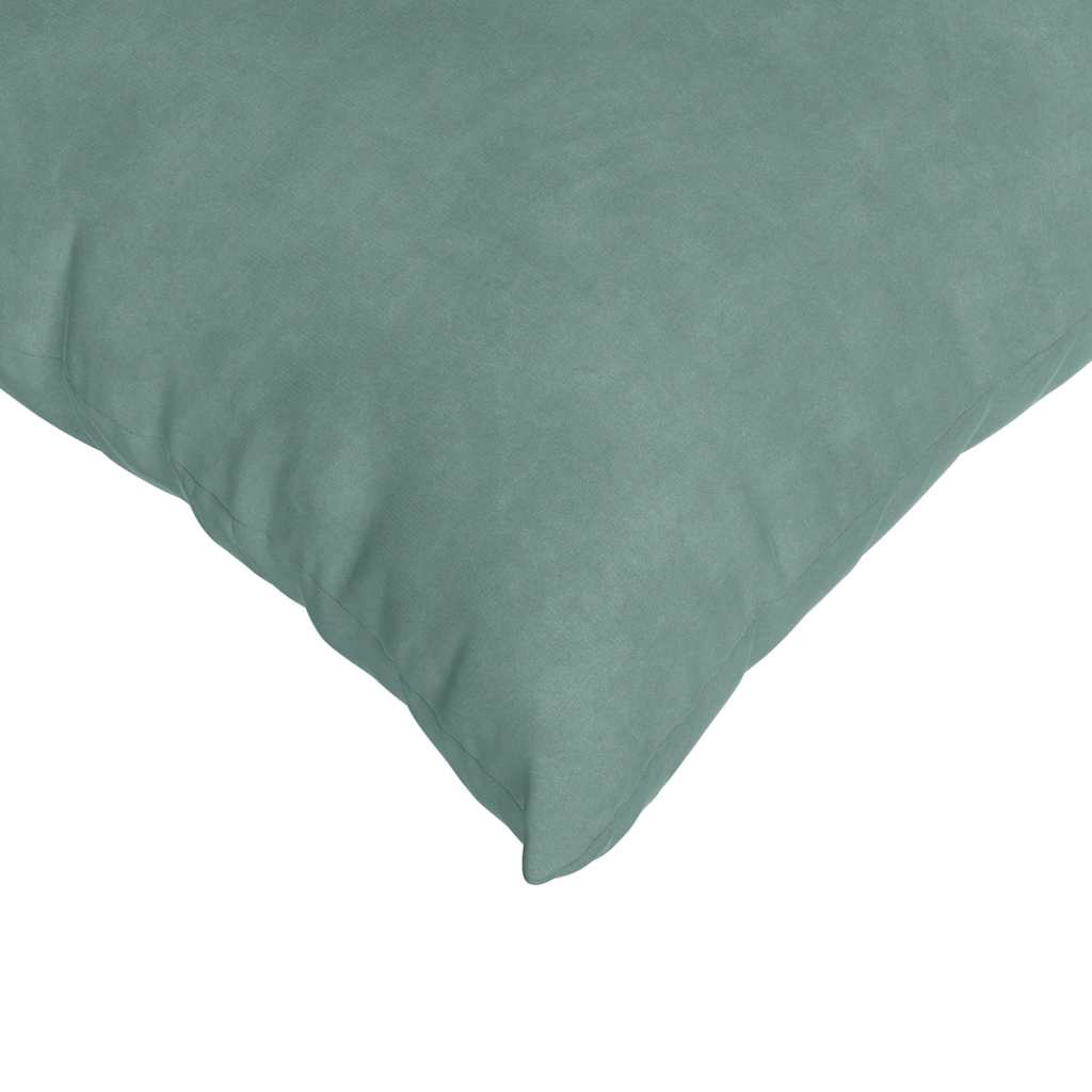 Cuscini da Divano 2 pcs Verde Mare 60 x 40 cm Tessuto in Cords | homemem39