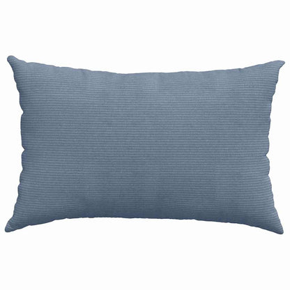 Cuscini da Divano 2 pcs Blu 60 x 40 cm Tessuto in Cords | homemem39
