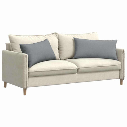 Cuscini da Divano 2 pcs Grigio chiaro 80 x 40 cm Tessuto | homemem39