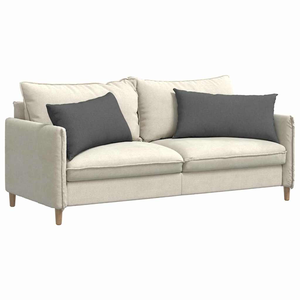 Cuscini da Divano 2 pcs Grigio scuro 80 x 40 cm Tessuto | homemem39
