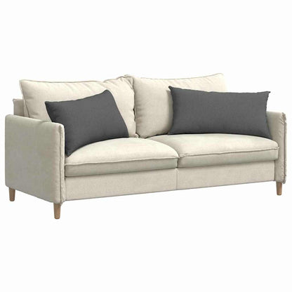Cuscini da Divano 2 pcs Grigio scuro 80 x 40 cm Tessuto | homemem39