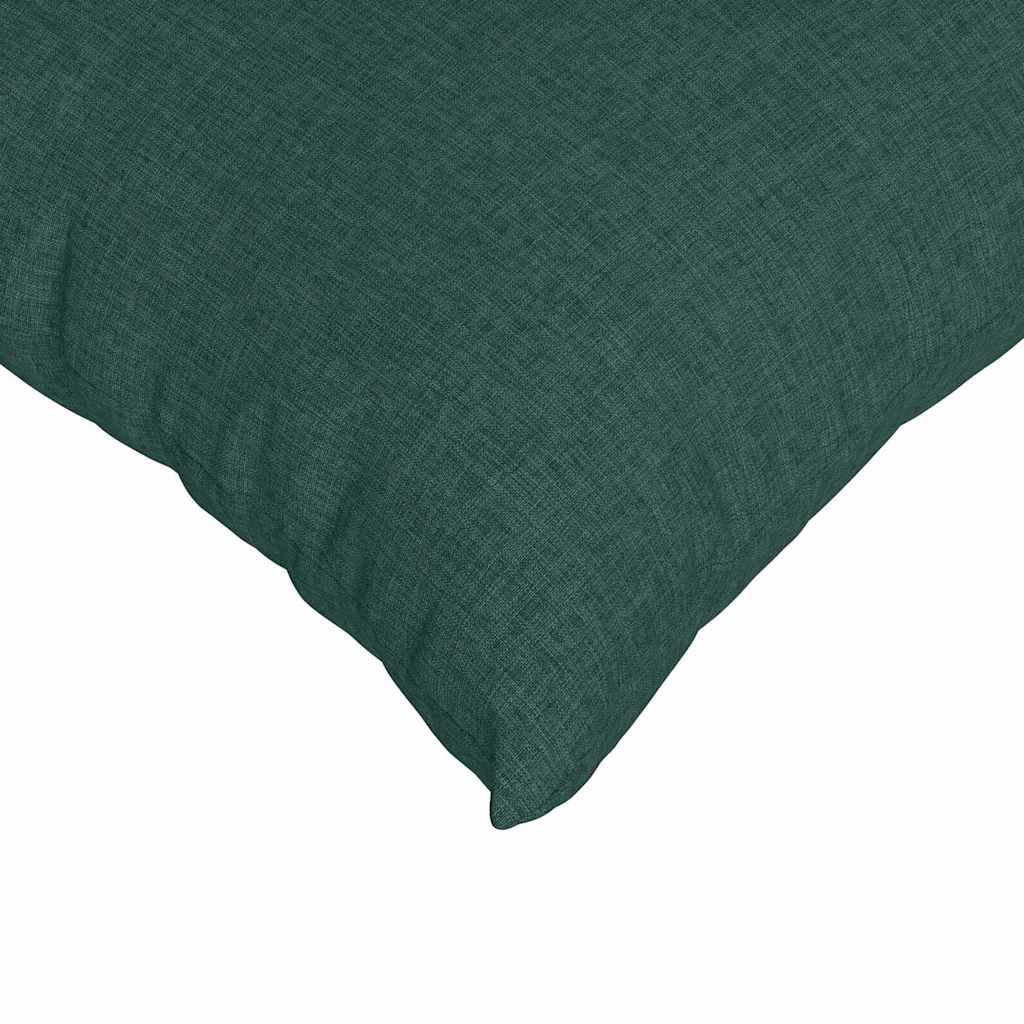 Cuscini da Divano 2 pcs Verde Scuro 80 x 40 cm Tessuto | homemem39