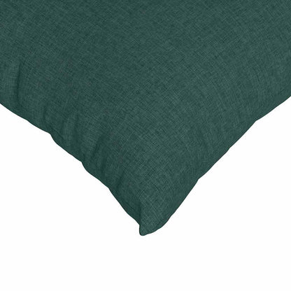 Cuscini da Divano 2 pcs Verde Scuro 80 x 40 cm Tessuto | homemem39